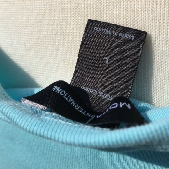 Victoria’s Secret Moda Intl Large baby blue tank top - Picture 4 of 4